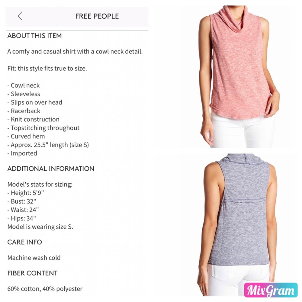 🏖 FREE PEOPLE SUMMER THING TANK TOPS M,L 🏖